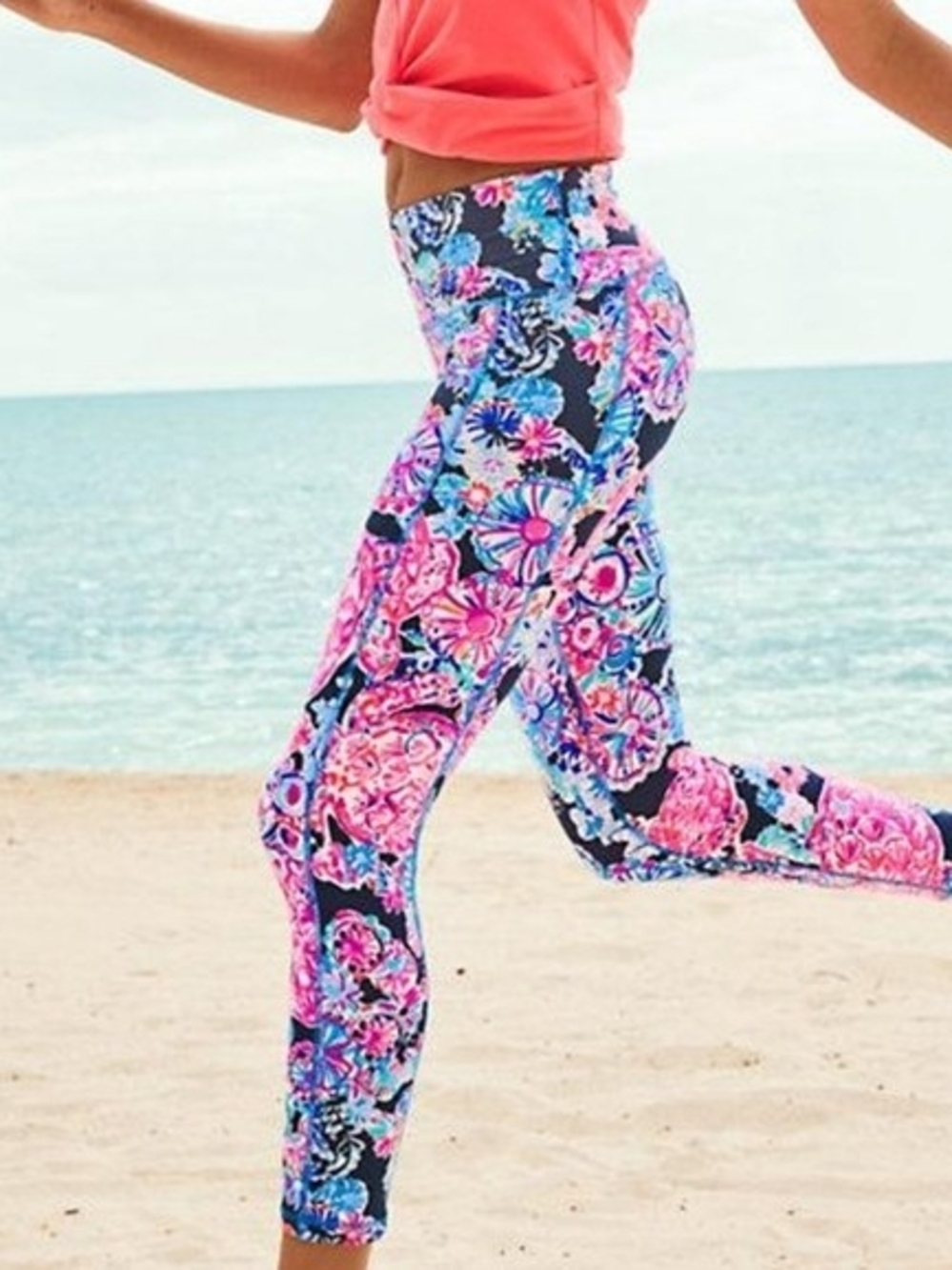 Lilly Pulitzer Weekender Hi Rise Midi Leggings